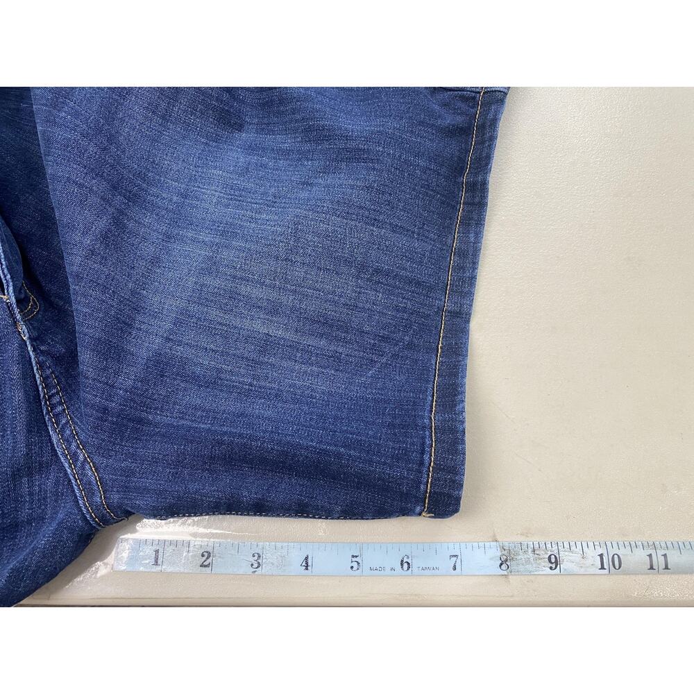 Judy Blue Denim Shorts 2X Mega Stretch Elastic Waist Blue Jean Dark JB150275 7"L - Picture 8 of 12